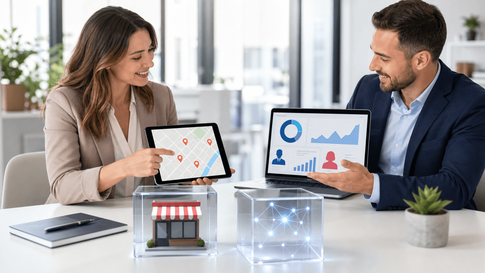 Comparing Google Listing Management to AI Visibility Work
